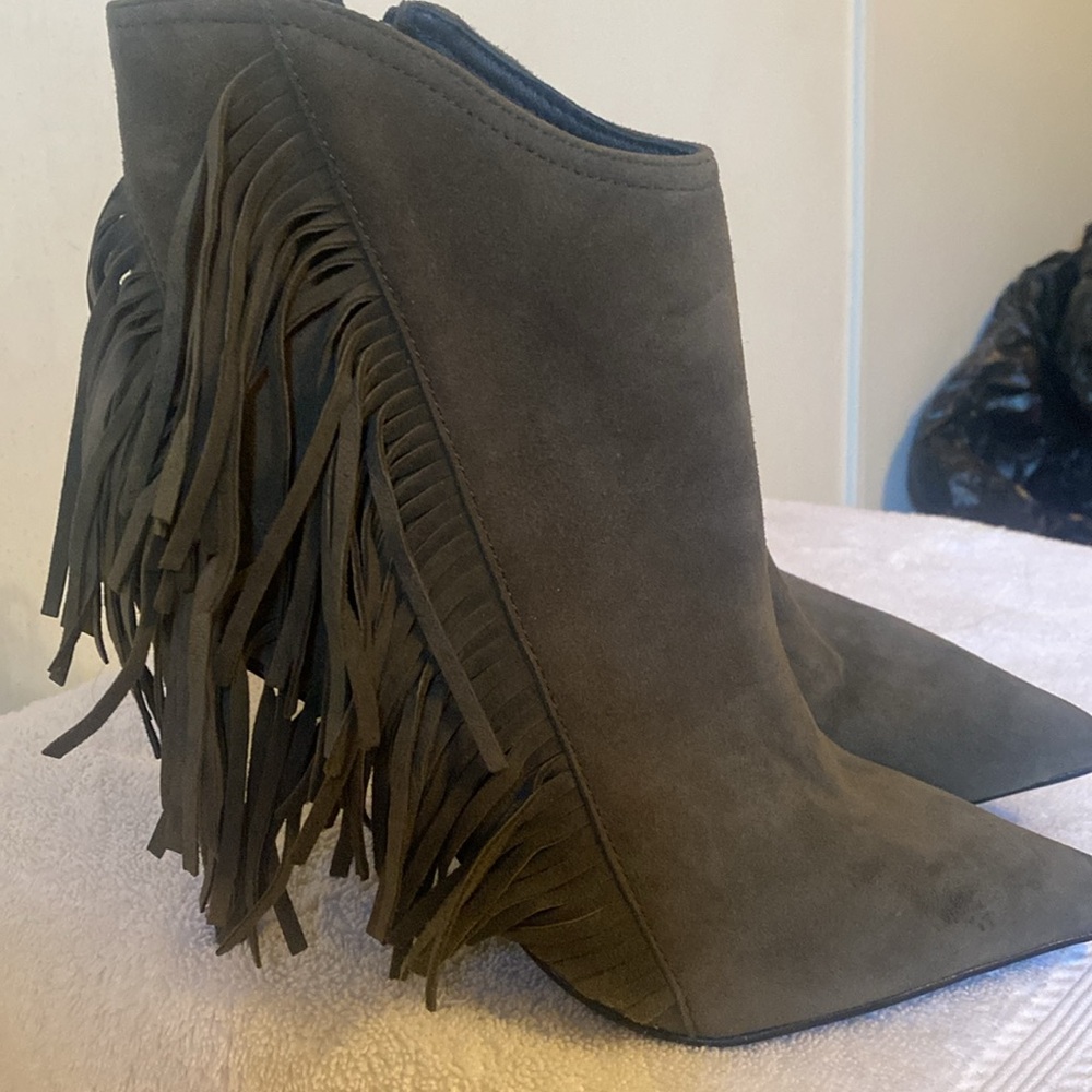 Allsaints Izzy boots color grey size 36 - Picture 1 of 8